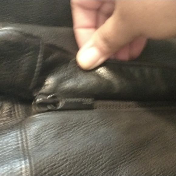 Kenneth Cole New York Men's Black Pebble Leather Jacket, Large, NWOT - Picture 5 of 10